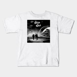 The Beatles in Space Parody Album Cover Kids T-Shirt